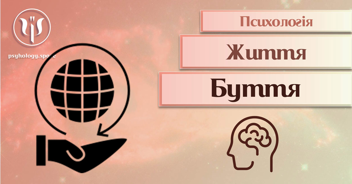 Загальна інформація про психологію буття в публікації Психоенциклопедії на веб-платформі "Простір Психологів"