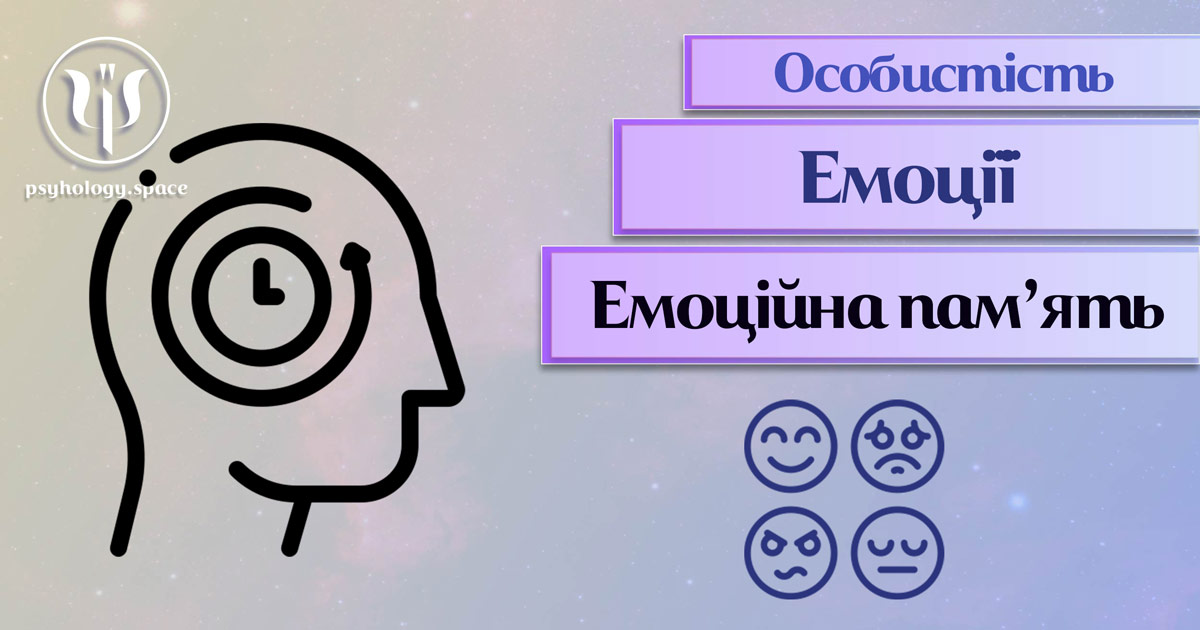 Узагальнена з урахуванням практичного фахового досвіду інформація про емоційну пам'ять у Психоенциклопедії на psyhology.space
