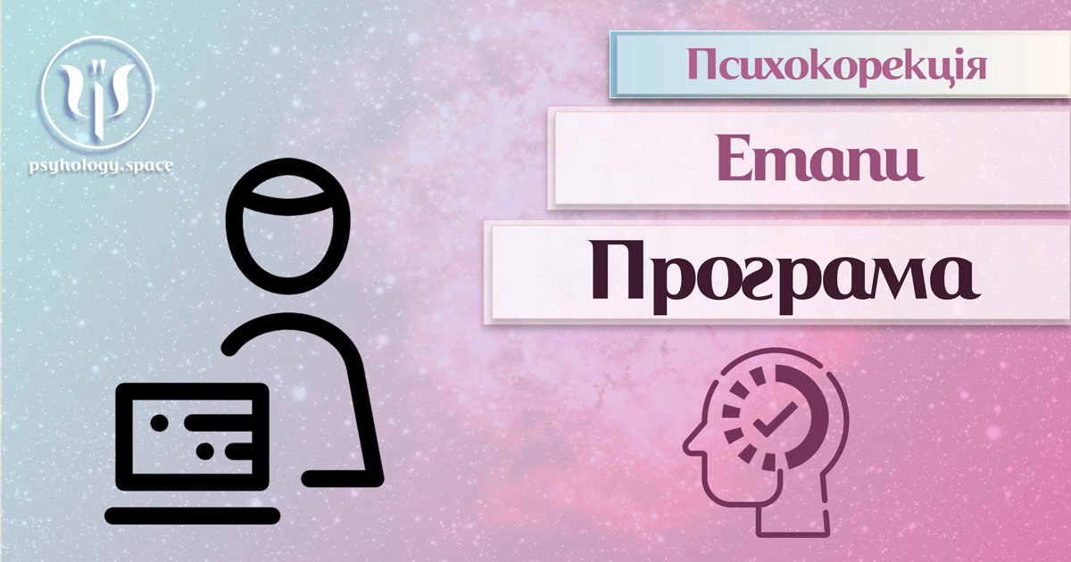 Інформація про програму як еатп психокорекції