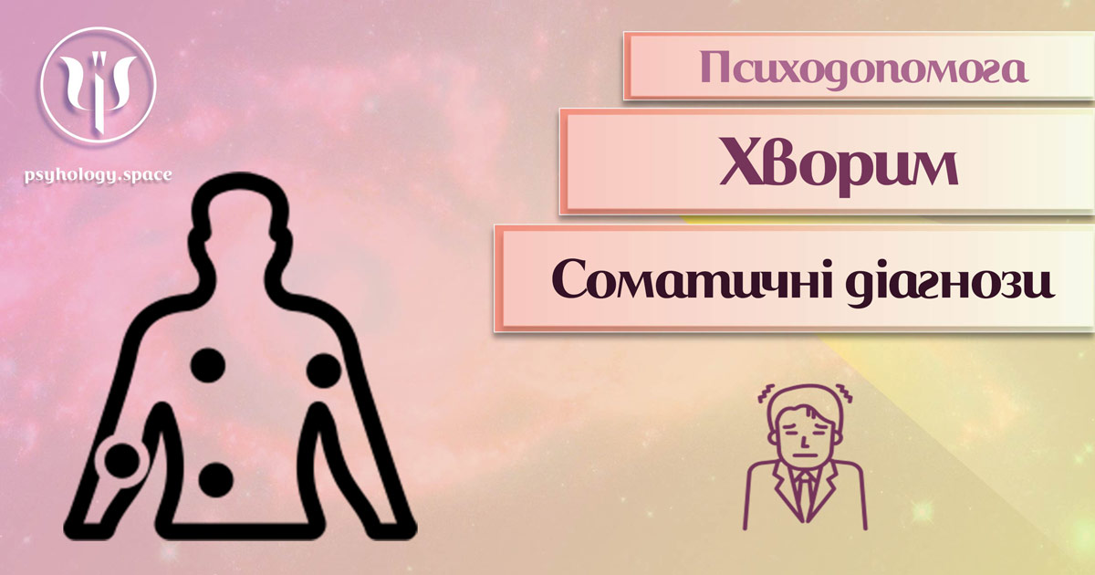 Інформація про психологічну допомогу особам з діагностованими соматичними хворобами