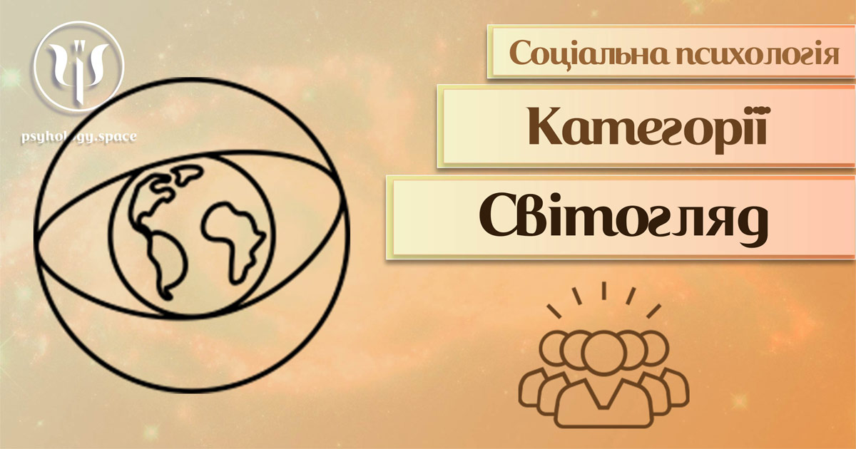 Загальна інформація про світогляд як категорію соціальної психології у Психоенциклопедії